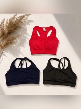 Lot of 3 sport bras